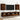 Tv-wandmeubels 2 st 40,5x30x60 cm bewerkt hout gerookt eiken