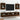 Wandkasten met LED-verlichting voor tv 2 st 40x30x60,5 cm bruin eikenkleur