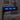 Hoofdeinde met LED 160x18,5x103,5 cm bewerkt hout gerookt eiken