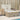 Tuinbank 2-zits met kussens poly rattan en acaciahout beige
