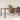 Tuintafel met acaciahouten blad 150x90x75 cm poly rattan zwart