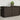Tuinkast 110x55x60,5 cm poly rattan bruin