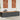 Tuinbox 220x50x54 cm poly rattan en acaciahout zwart