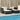 5-delige Loungeset met kussens poly rattan acacia zwart