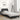 Bedframe "Dover" kunstleer zwart en wit 90x190 cm