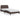 Bedframe "Dover" kunstleer bruin 100x200 cm
