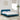 Bedframe met hoofdeinde "Dover" fluweel blauw 160x200 cm