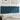 Hoofdbordkussen "Hanko" 140 cm fluweel blauw