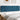 Hoofdbordkussen 200 cm fluweel blauw