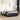 Bedframe bewerkt hout zwart 135x190 cm