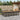 13-delige Tuinset met kussens poly rattan grijs