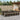 13-delige Tuinset met kussens poly rattan grijs