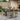 5-delige Tuinset met kussens poly rattan lichtgrijs