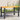 Tuintafel 70x38x42 cm poly rattan en acaciahout zwart