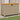 Tuinbox 80x40x48 cm poly rattan en acaciahout beige
