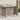 Tuintafel met glazen blad 110x68x70 cm poly rattan grijs
