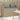 Tuinbank met kussens poly rattan beige