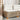 Tuinbank zonder armleuning met kussens poly rattan beige