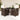 5-delige Tuinset met kussens poly rattan bruin