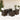 7-delige Tuinset met kussens poly rattan bruin