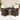 5-delige Tuinset met kussens poly rattan bruin