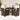5-delige Tuinset met kussens poly rattan bruin
