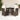5-delige Tuinset met kussens poly rattan bruin