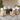 7-delige Tuinset met kussens poly rattan beige
