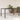 Tuintafel met glazen blad 150x90x75 cm poly rattan zwart