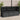 Tuinbank met kussens 3-zits zwart poly rattan