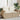 Tuinbank 2-zits met kussens poly rattan beige