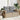 Tuinbank 2-zits met kussens poly rattan beige