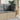 Tuinstoel zonder armleuning met kussens poly rattan beige