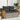 Tuinbank 2-zits met kussens poly rattan grijs