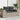 Tuinbank 2-zits met kussens poly rattan lichtgrijs