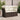 Tuinbank 2-zits met kussens poly rattan bruin