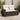 Tuinbank 2-zits met kussens poly rattan bruin