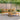 Tuinmiddenbanken 2 st pallet massief acaciahout