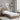 Bedframe "Viana" zonder matras kunstleer cappuccinokleurig 90x200 cm