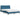 Bed met matras fluweel blauw 140x190 cm