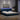 Bedframe met LED zonder matras "Hvar" 200x200 cm stof blauw