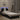 Bedframe "Viana" met LED zonder matras zwart en wit 80x200 cm