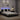Bedframe "Viana" met LED zonder matras zwart en wit 140x190 cm
