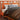 Hoofdbord 135 cm massief grenenhout wasbruin