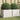 Plantenbakken 2 st 32x30x29 cm staal wit