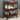 Keukentrolley 50x30x70 cm bewerkt hout bruin eikenkleurig