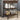 Keukentrolley 60x48x89,5 cm bewerkt hout bruin eikenkleurig