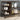Keukentrolley 100x45x89,5 cm bewerkt hout bruin eikenkleurig