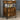 Keukentrolley 56x43x89,5 cm bewerkt hout gerookt eikenkleurig