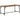 Eettafel 160x80x75 cm massief hout ruw mangohout